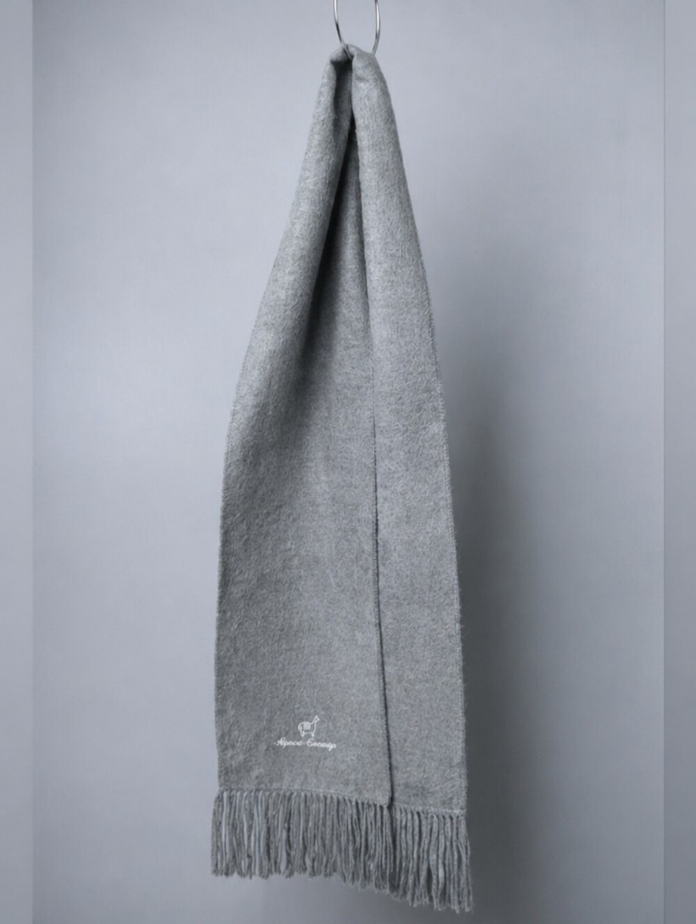 Alpaca Camargo Grey Scarf NWT*